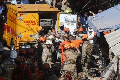 Homem que construiu imóvel que desabou disse que filha viu vidro estourar há 15 dias