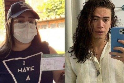 Com problema no coração, irmã de Whindersson Nunes é vacinada contra a covid-19