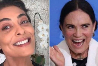 Após críticas, Juliana Paes é chamada de 'nova Regina Duarte'