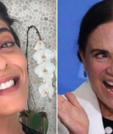 Juliana Paes e Regina Duarte - Reprodução/Montagem