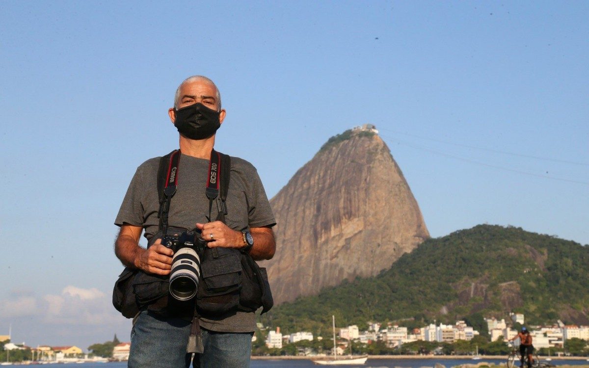 ESPECIAL 70 ANOS JORNAL O DIA - NA foto o fotojornalista do JORNAL O DIA / MEIA HORA, Reginaldo Pimenta.