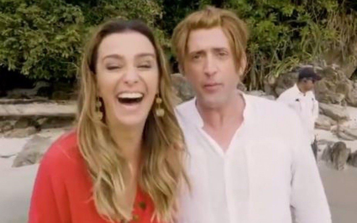 Mônica Martelli e Paulo Gustavo