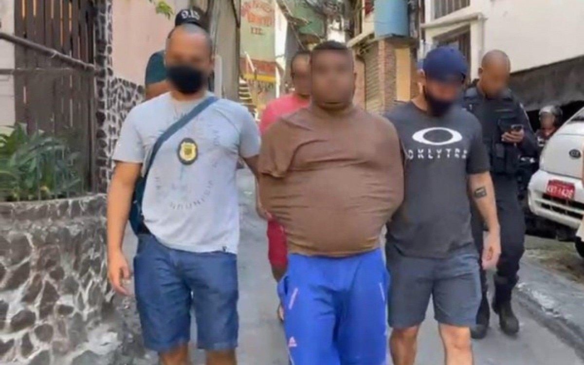 O homem comandava o tráfico de dentro da comunidade da Rocinha