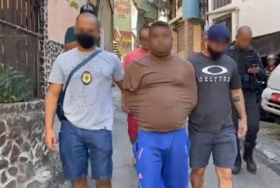 Conhecido como maior traficante de Sergipe, 'Sapão' é preso na Rocinha
