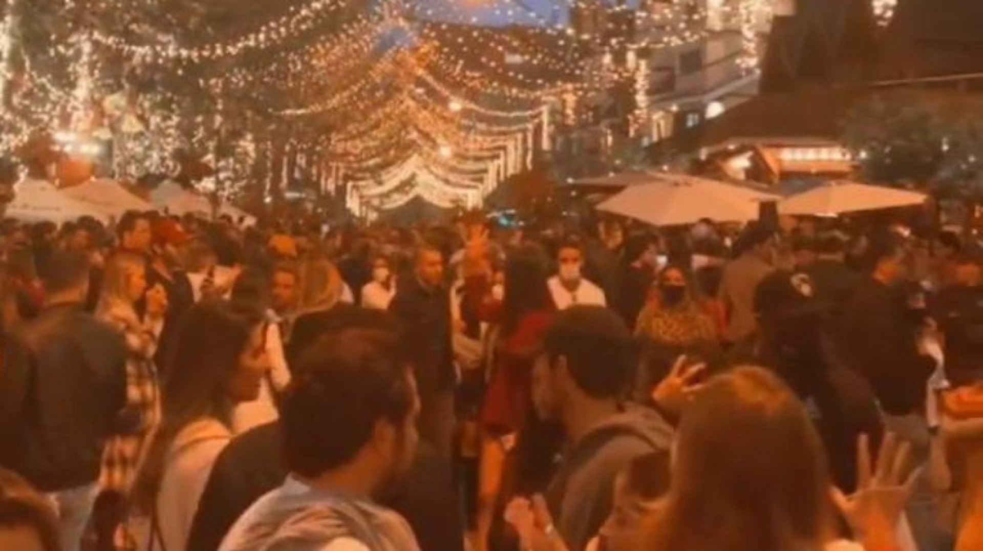 Grandes aglomerações foram registradas em Campos do Jordão no primeiro dia do feriado de Corpus Christi
