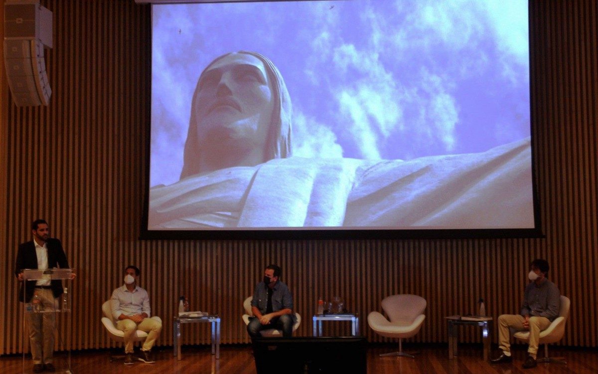 Prefeito Eduardo Paes lan&ccedil;a no Museu do Amanh&atilde;, pacote de a&ccedil;&otilde;es ambientais que visa melhorias at&eacute; 2030. Na foto,o Secret&aacute;rio Municipal de Meio Ambiente, Eduardo Cavalieri.