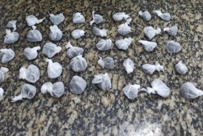 São José de Ubá: 29° BPM apreende 40 buchas de maconha escondida perto de árvore