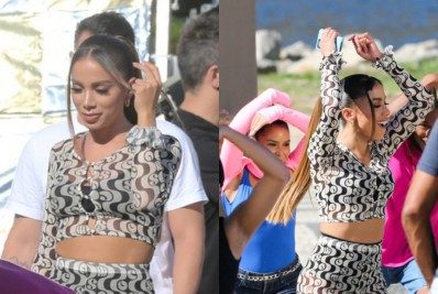 Fotos! Anitta rebola em gravações no Aterro do Flamengo, no Rio de Janeiro