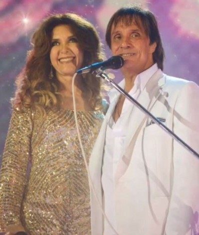 Wanderléa e Roberto Carlos - Reprodução