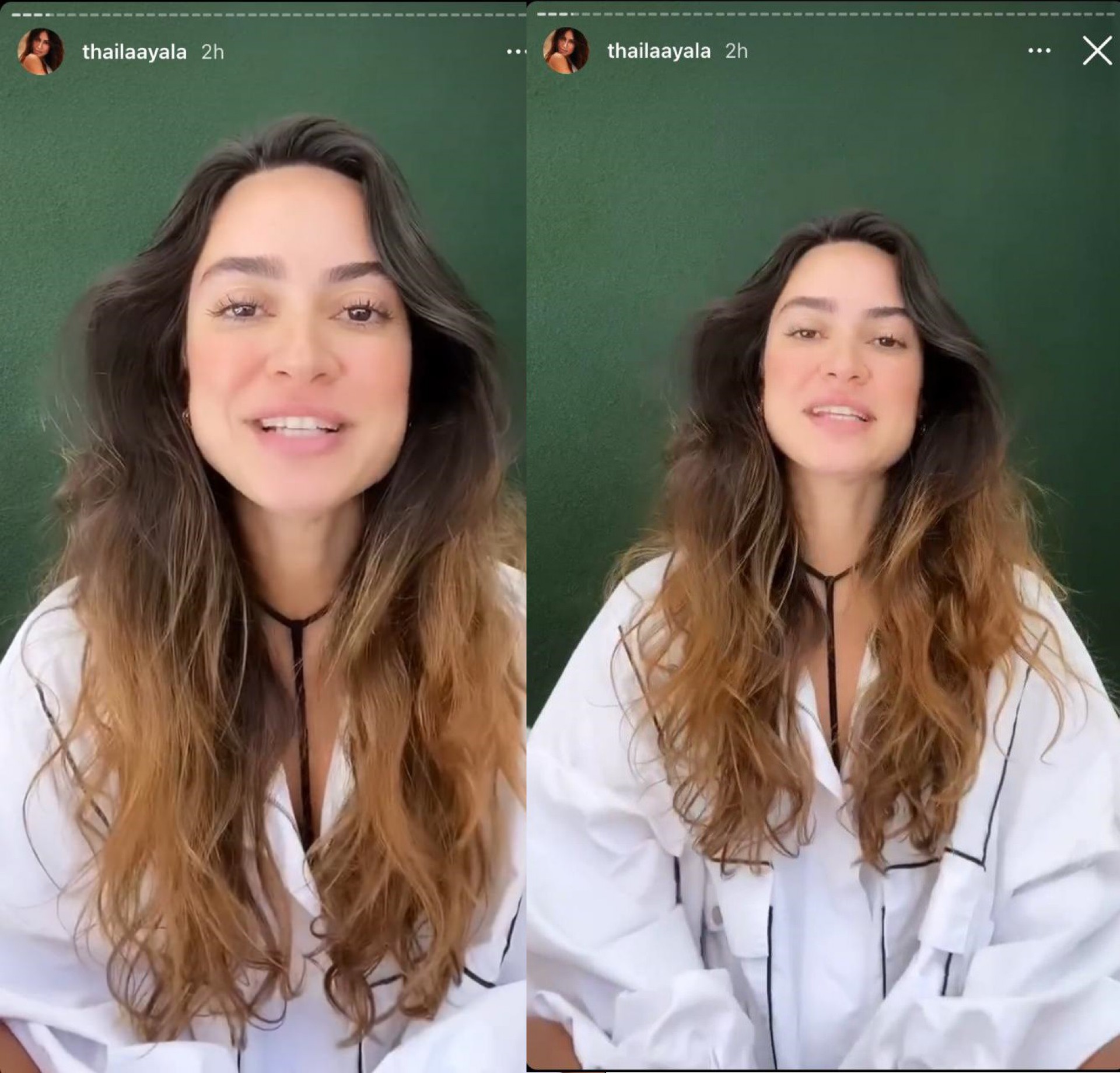 Thaila Ayala se defende ap&oacute;s fala sobre sua cidade natal: 'Tava falando da minha realidade'