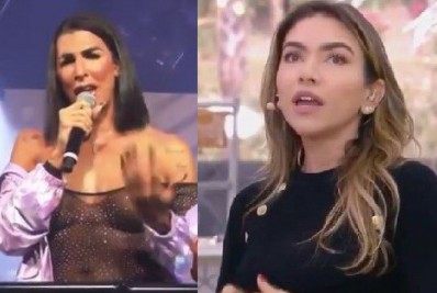 Vídeo! Patrícia Abravanel leva invertida de Pepita na Parada LGBT+