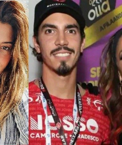 Giovanna Lancelotti, Gabriel David e Anitta - Reprodução/Montagem