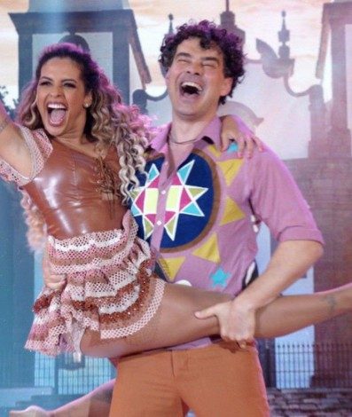 Nelson Freitas no 'Super Dança dos Famosos' - Reprodução/Globo