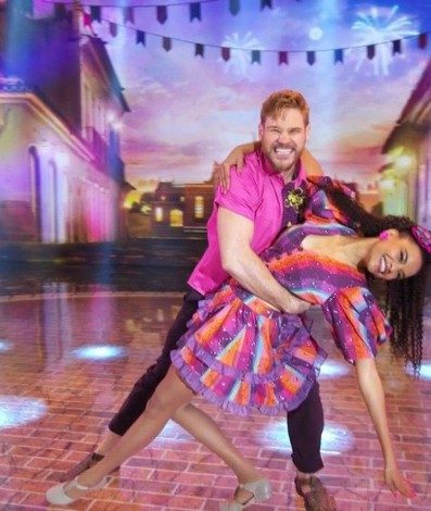 Lucy Ramos no 'Super Dança dos Famosos' - Reprodução/Globo