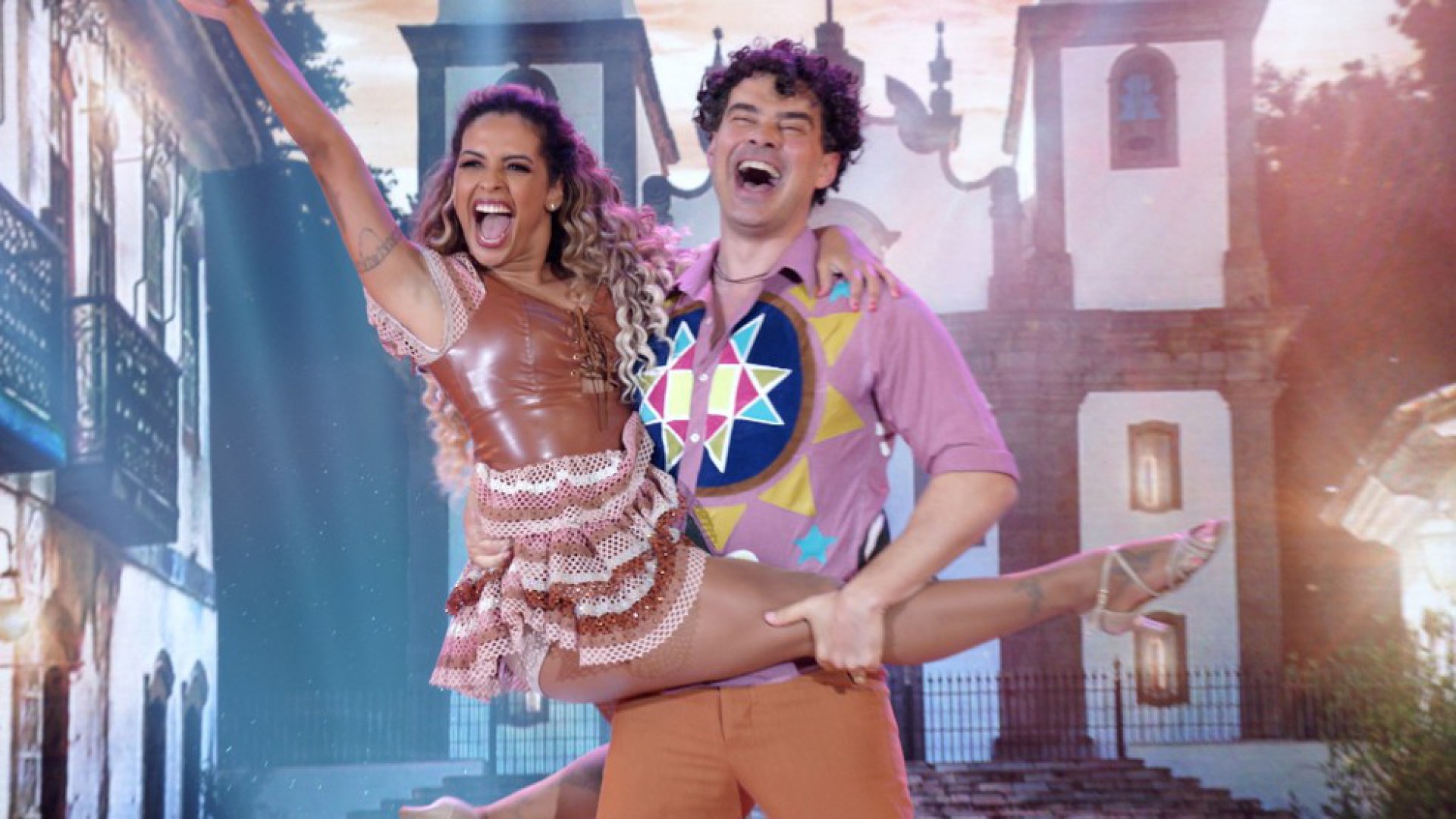 Nelson Freitas no 'Super Dança dos Famosos' - Reprodução/Globo