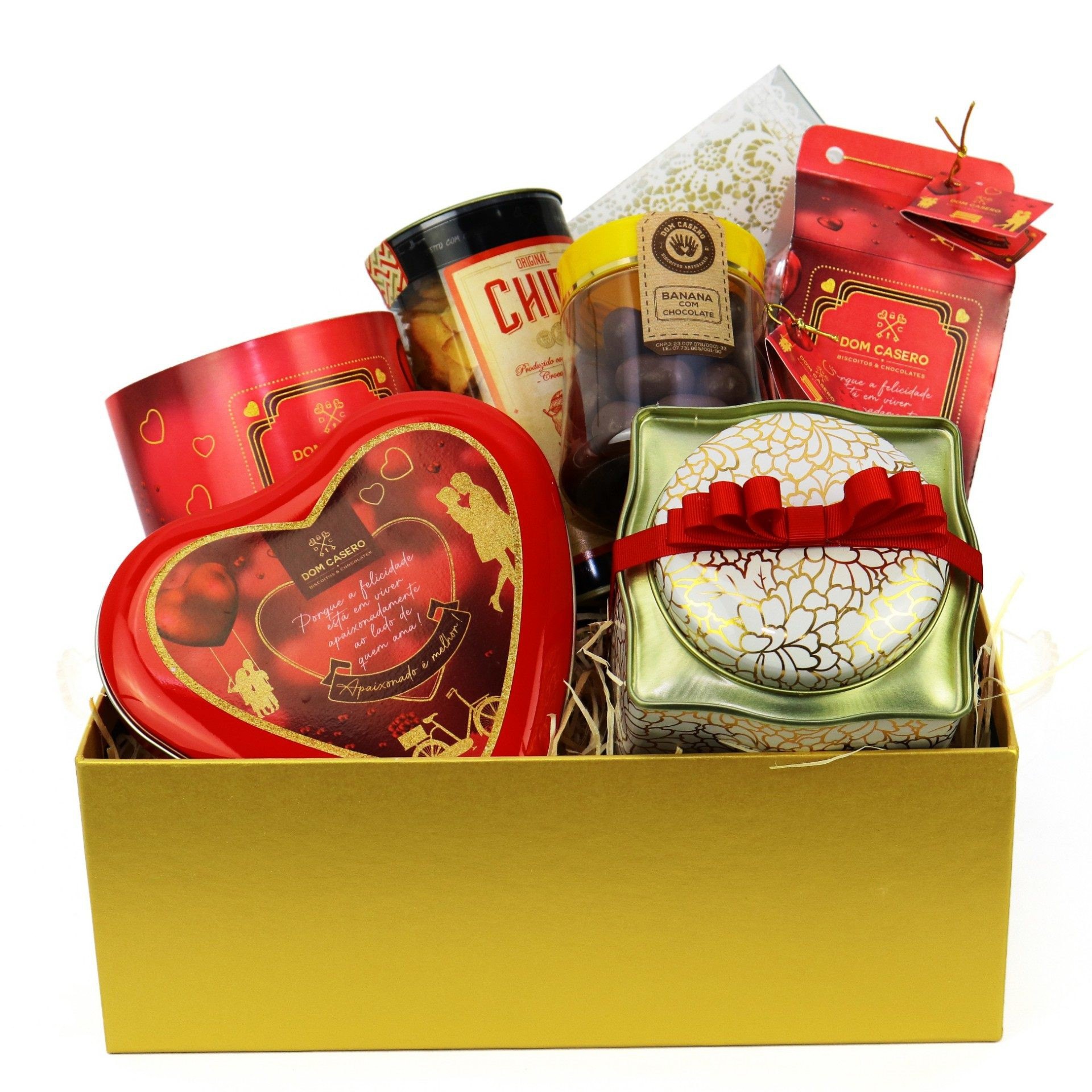 A cesta Carinho é uma das opções da Dom Casero para encantar e decorar. Sai por R$ R$ 345,30 - Divulgação