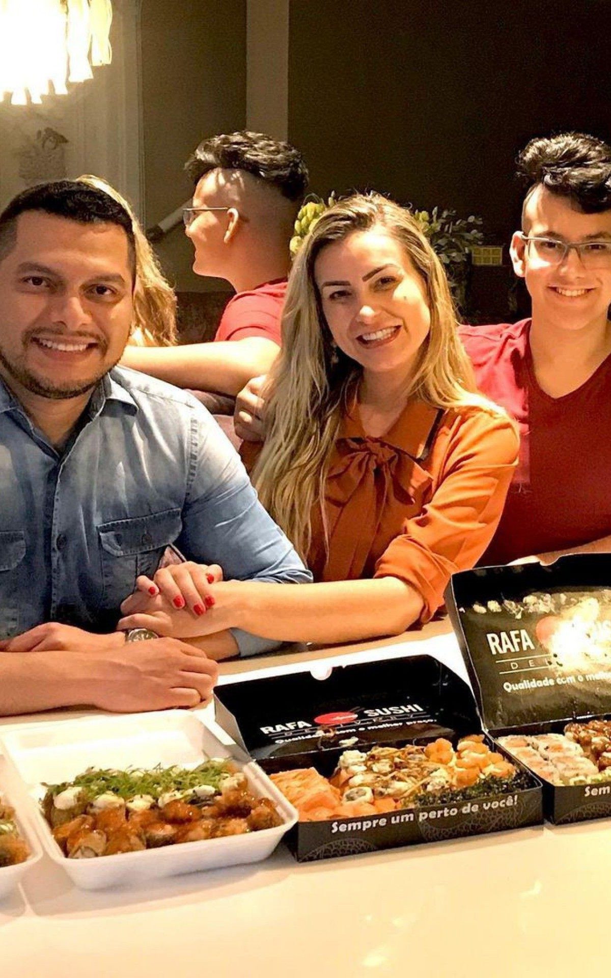 Andressa Urach, Tiago e Arthur