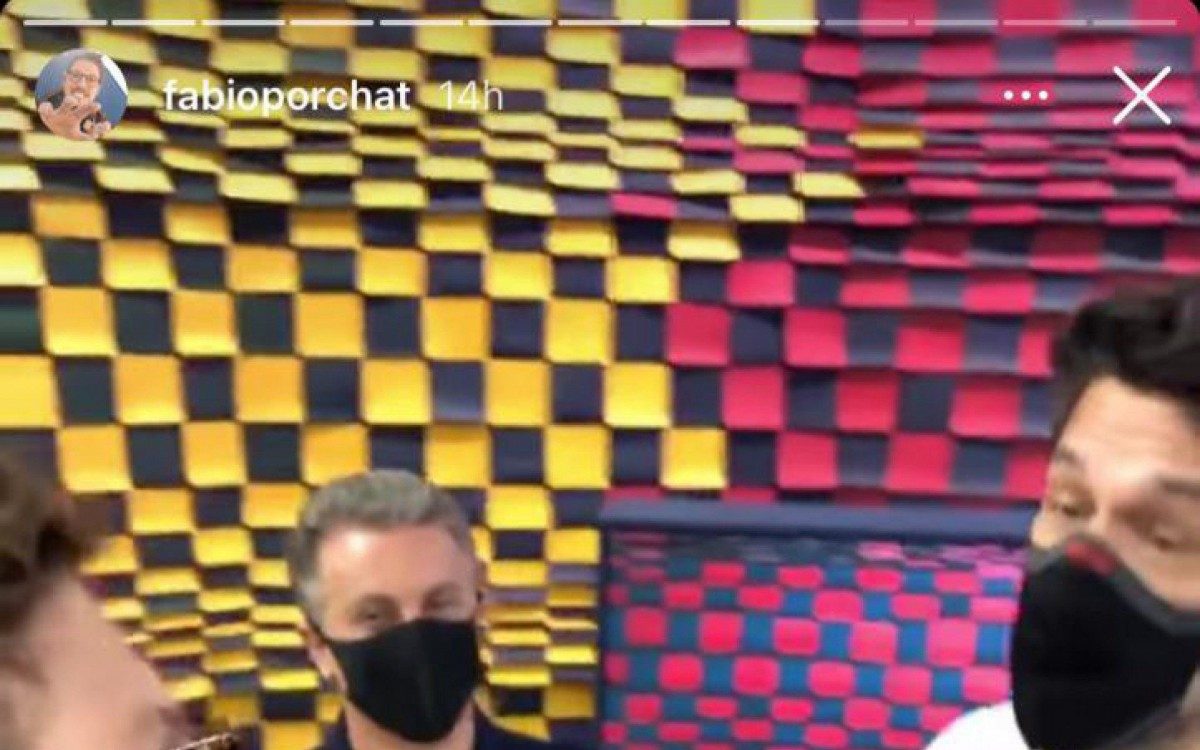 Fábio Porchat, Luciano Huck e João Vicente de Castro