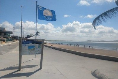 Júri nacional aprova Bandeira Azul no Peró, em Cabo Frio