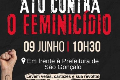 Militantes feministas marcam ato contra o feminicídio nesta quarta (9)