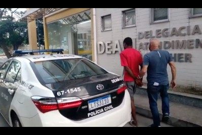 Homem é preso por agredir e manter mulher em cárcere privado