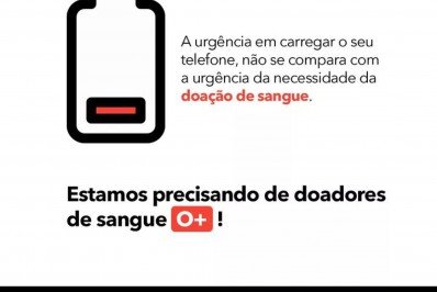 Hospital São José do Avaí faz novo apelo pedindo doação de sangue com urgência