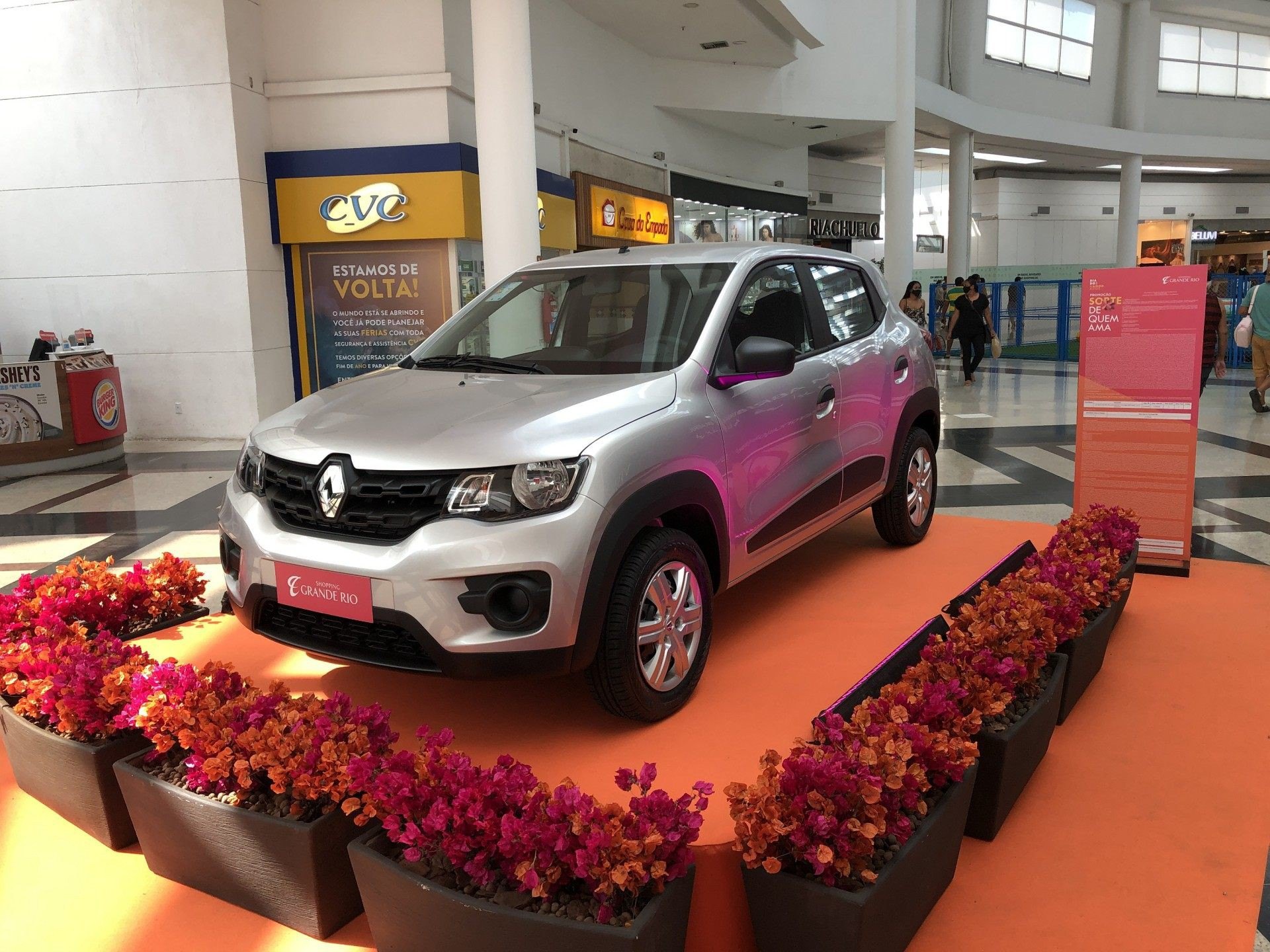 Dia dos Namorados no Shopping Grande Rio tem sorteio de carro 0km