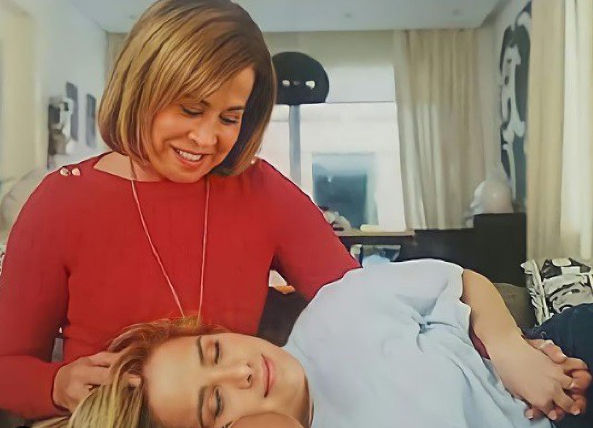 Wanessa homenageia Zilu em aniversário da mãe