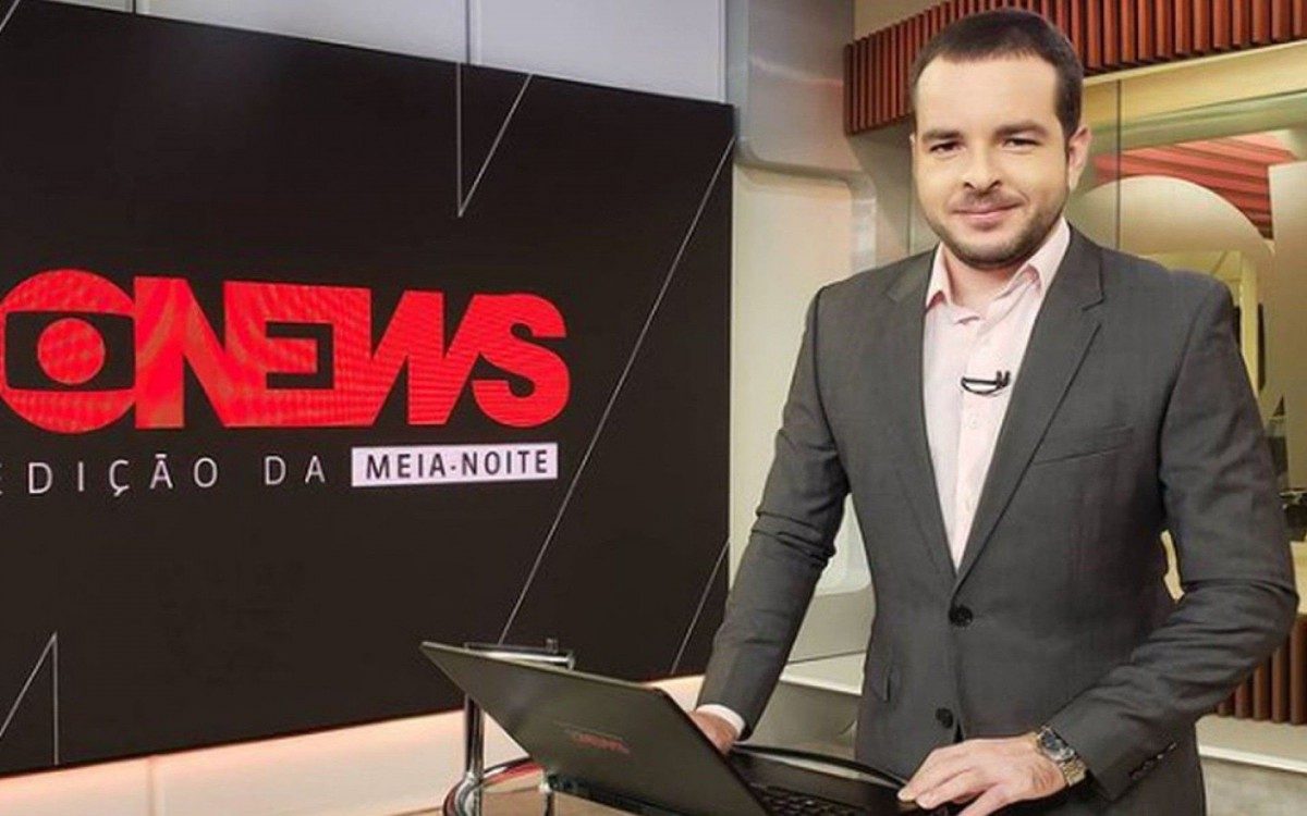 Erick Bang, apresentador da Globo News