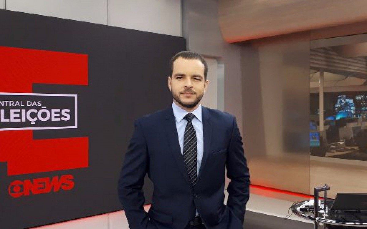Erick Bang, apresentador da Globo News