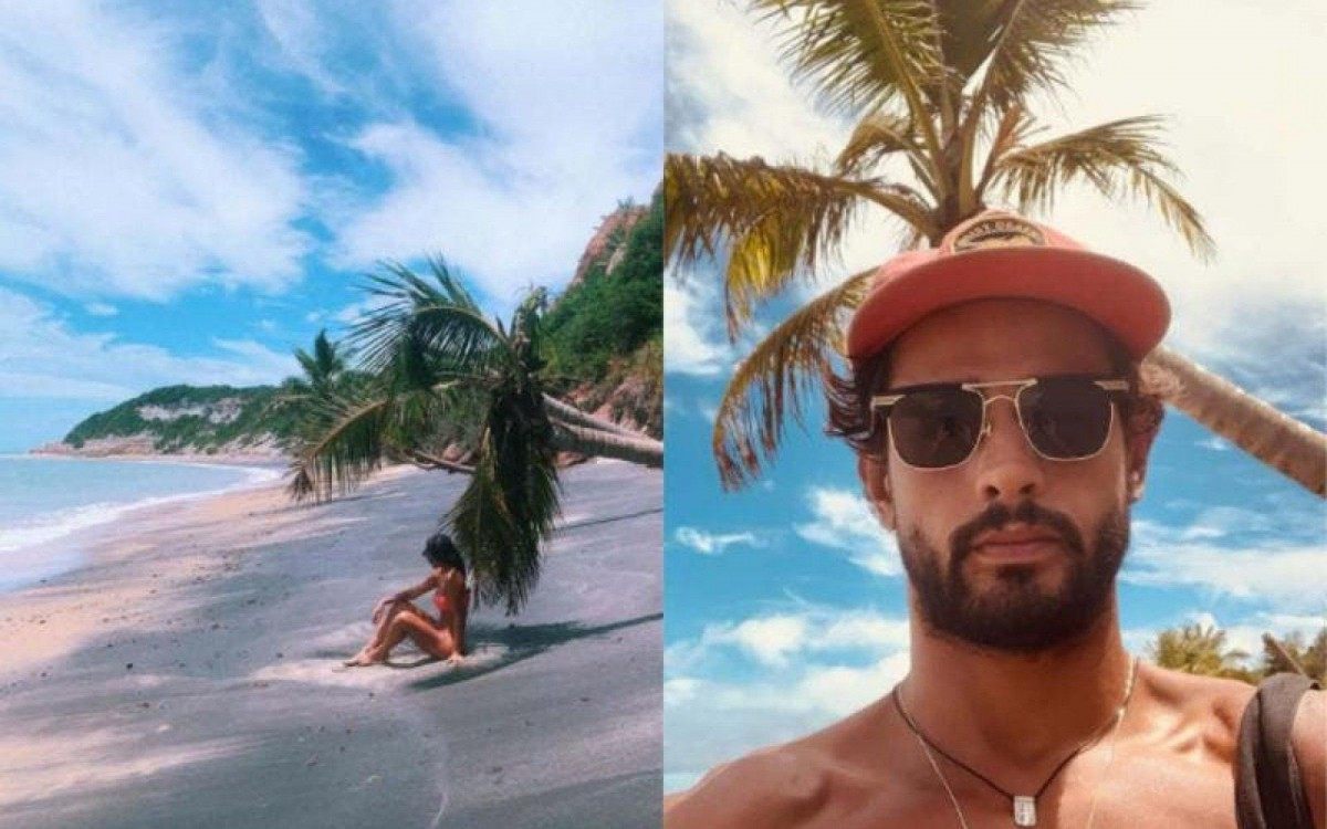 D&eacute;bora Nascimento e Marlon Teixeira