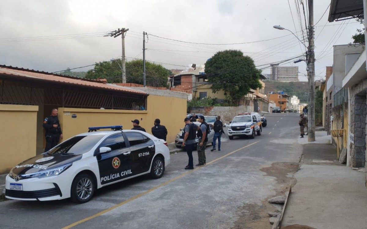 Operação mira assaltantes de residências no interior do Estado do Rio - Divulgação