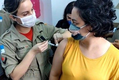 Corpo de Bombeiros já imunizou mais de 50 mil pessoas contra a covid-19