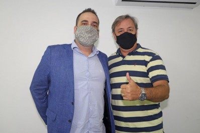 Prefeito de Búzios recebe o Vice-Presidente da CEPERJ