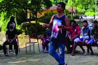 A Secretaria de Cultura visita aldeia Guarani Mbya em Paraty-Mirim