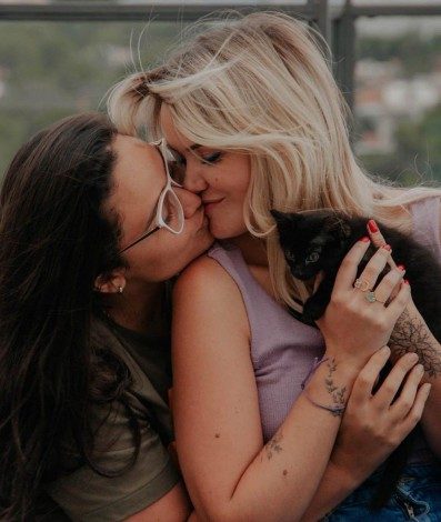 Marcela Mc Gowan e Luiza - Reprodução