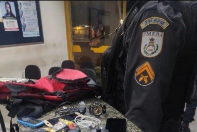 Jovem é preso ao tentar jogar drogas e celulares por muro do presídio