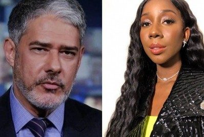 Camilla de Lucas descobre que é seguida por William Bonner e fica chocada