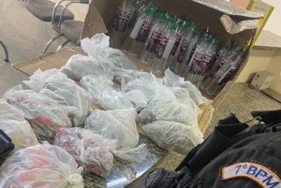 Suspeito é baleado em confronto com a PM no Jardim Catarina