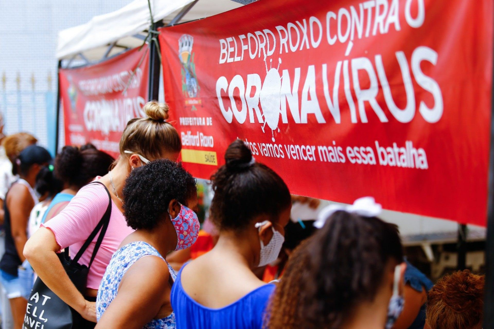 O munic&iacute;pio disponibilizou mais de 100 mil testes gratuitos de Covid-19 - Rafael Barreto / PMBR