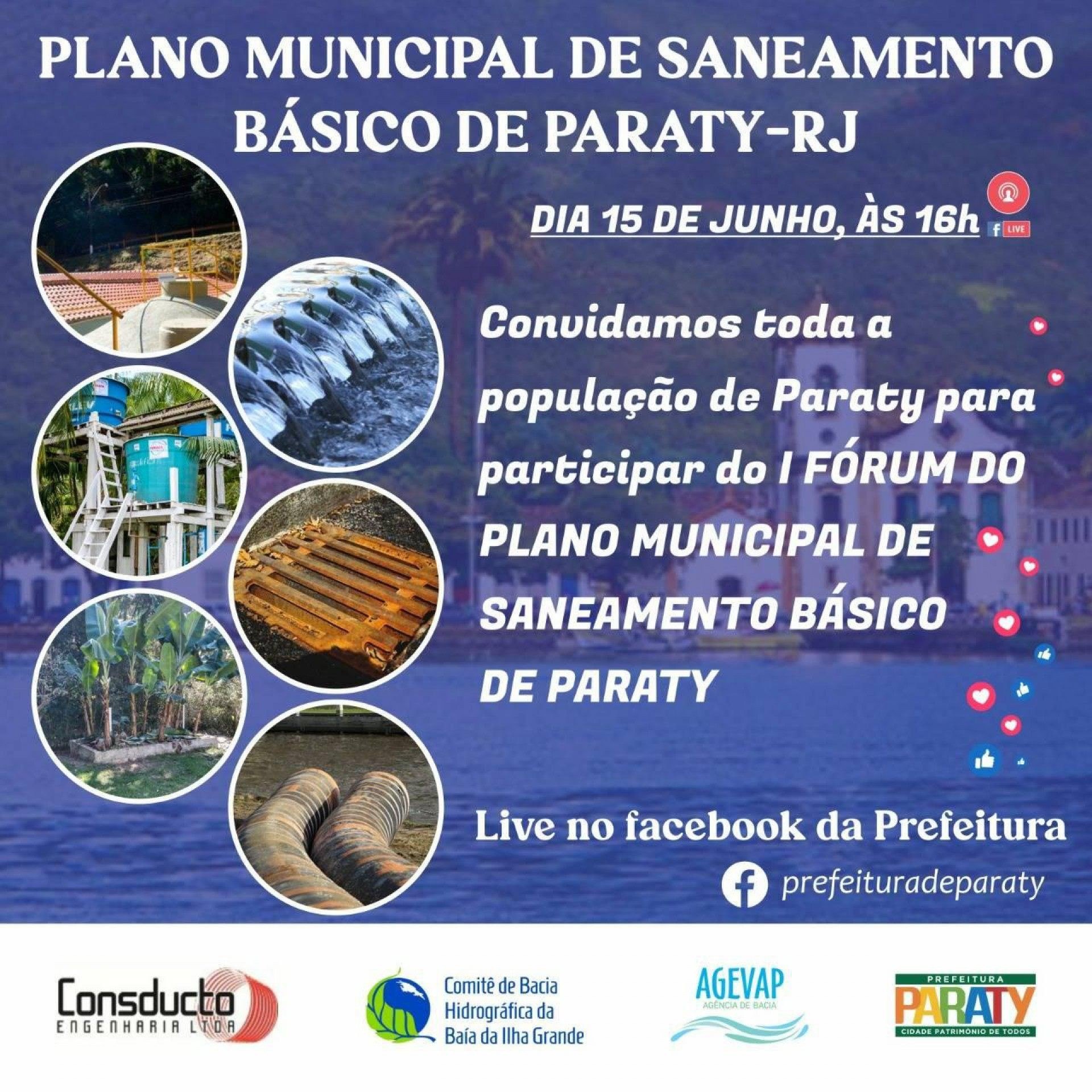 A Prefeitura de Paraty convida toda popula&ccedil;&atilde;o