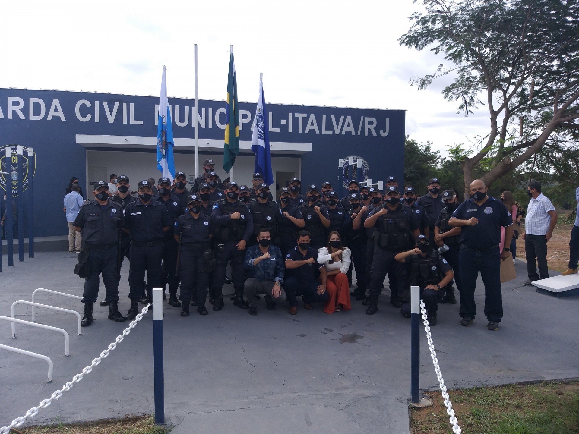 Sonho realizado: Em Italva, Guarda Municipal inaugura nova sede