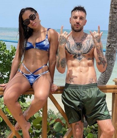 Anitta e Fred De Palma - Reprodução do Twitter