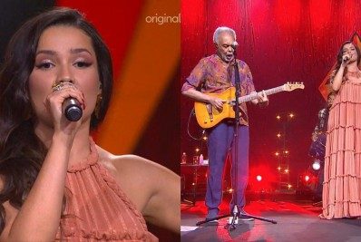 Ela é cantora! Juliette emociona o público em live show de Gilberto Gil
