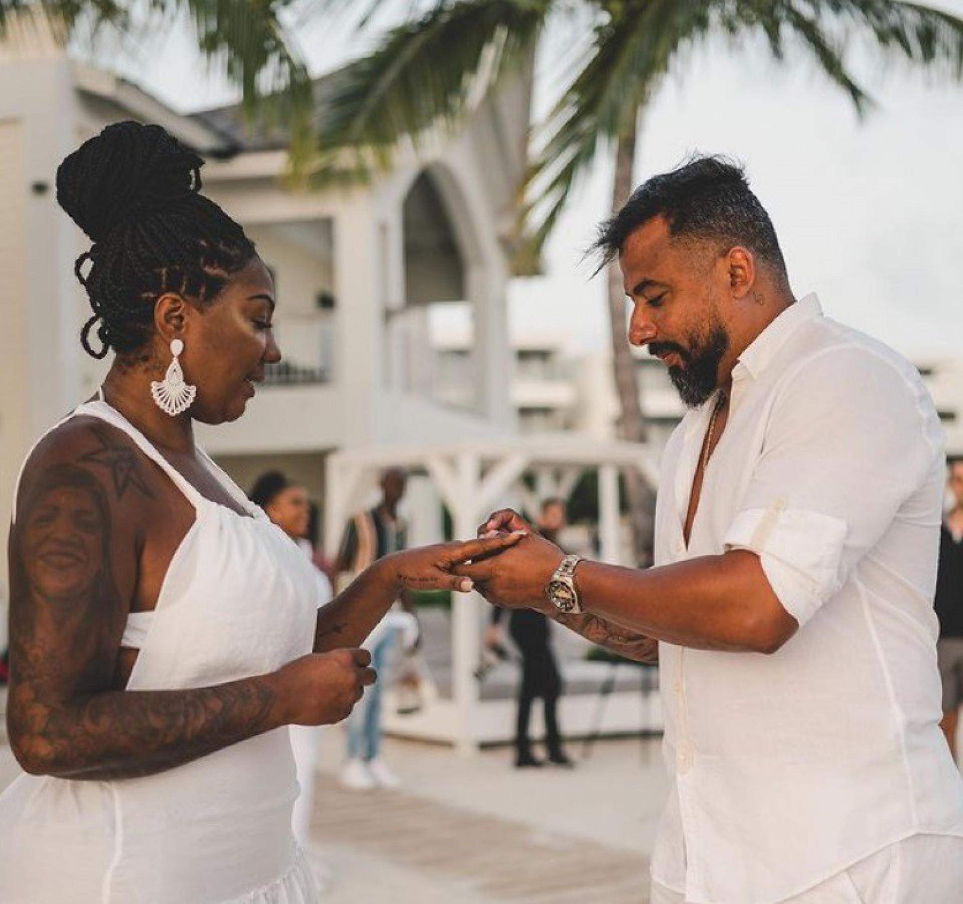 Silvana Oliveira, mãe de Ludmilla, se casa com Renato Araújo - Reprodução