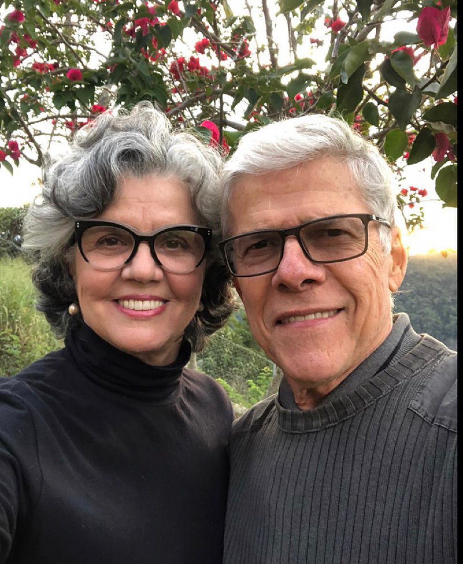 José Mayer e Vera Fajardo - Reprodução