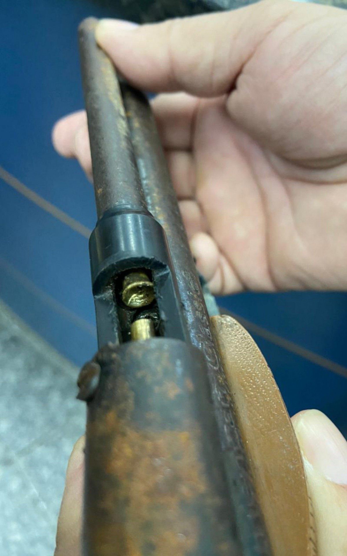 Arma usada era de press&atilde;o 