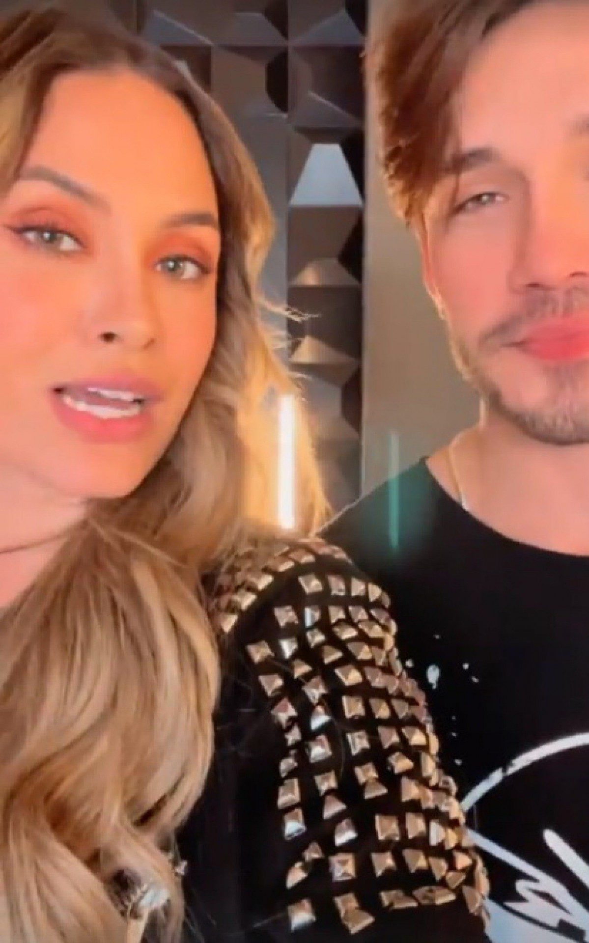 Sarah Andrade e Lucas Viana