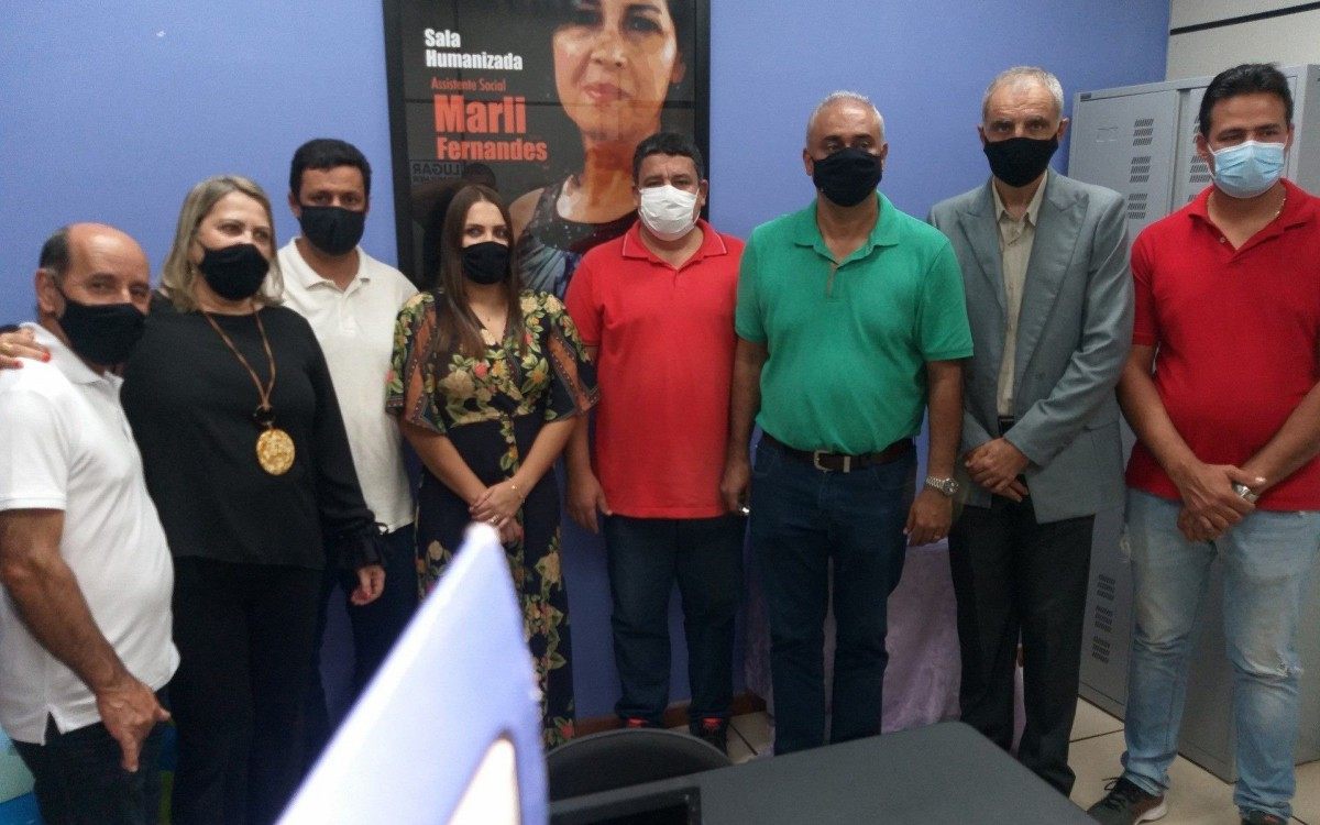 Inaugura&ccedil;&atilde;o da Sala Humanizada situada na Delegacia de Italva. 
