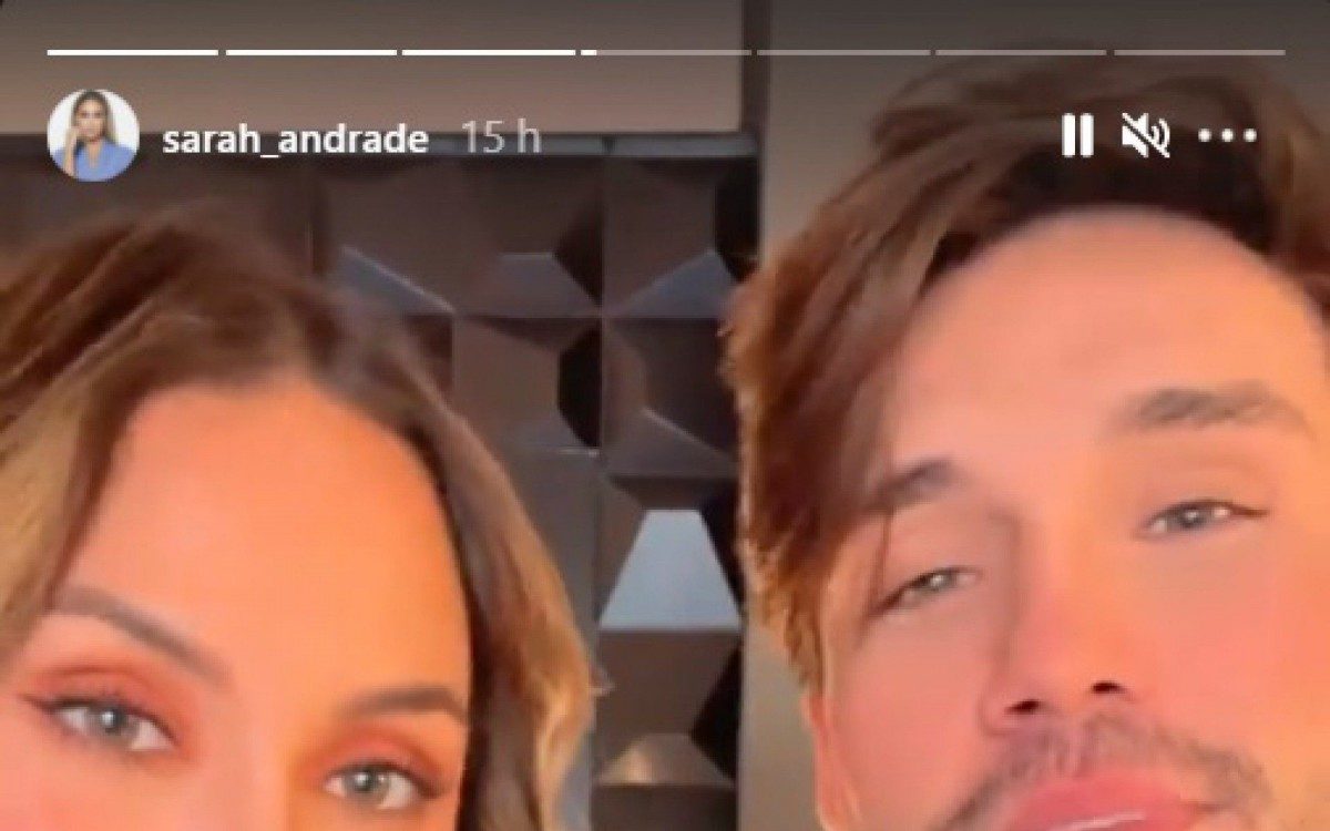 Sarah Andrade e Lucas Viana
